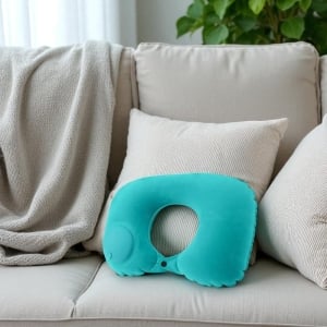 按壓自動充氣U型枕