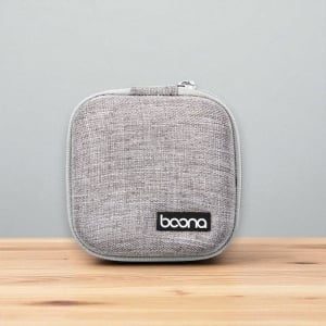 手機傳輸線充電器整理收納盒硬殼包