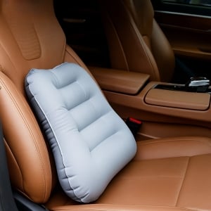 旅行便攜充氣腰枕腰墊