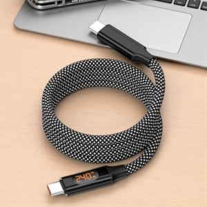 240W磁吸快充數據線