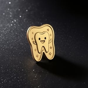 可愛牙齒造型立體紀念幣