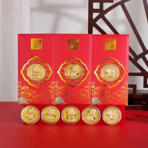 馬上有錢迎好運馬年典藏紀念幣