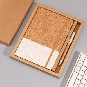A5軟木拼接筆記本禮盒組