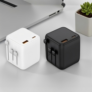 台灣檢驗多合一萬國插頭旅行電源供應器