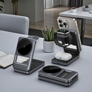 五合一Magsafe多功能無線充電器