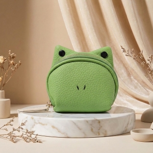 可愛青蛙迷你收納零錢包