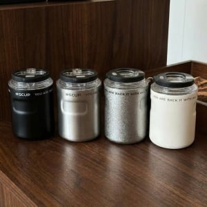 高檔輕奢小巧便攜隨行不鏽鋼咖啡杯