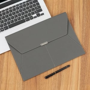 高質感皮革大容量防水商務文件袋