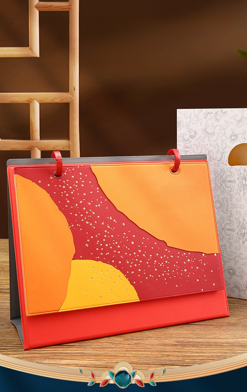 2026 high-end leather desktop triangular calendar | 台灣客製禮贈品、客製化禮品、禮贈品廠商 ...
