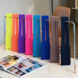 針織手提斜背手機包