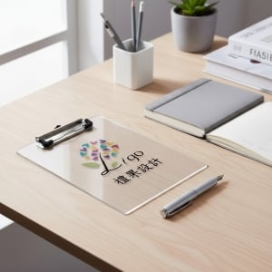 壓克力透明雙面文件夾板