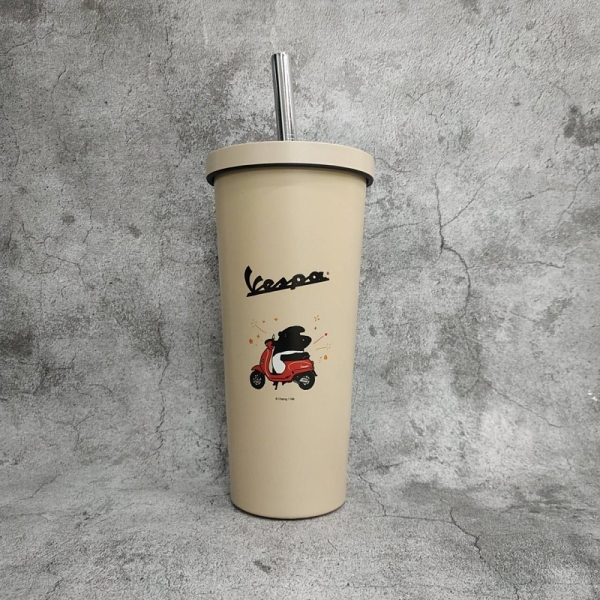 ストロー大容量セラミックライナー断熱アイスダムカップ710ml / 830ml