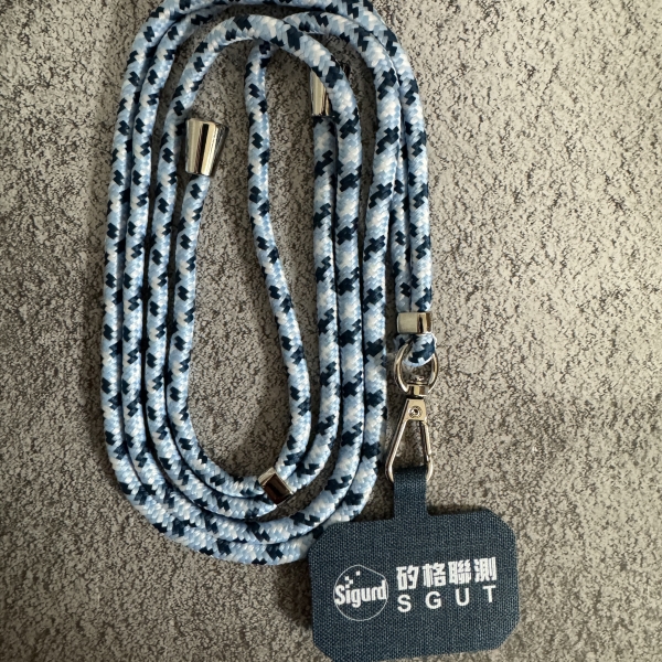 Klip tali lanyard telefon mudah alih anti-hilang sekeping penetapan lanyard telefon bimbit