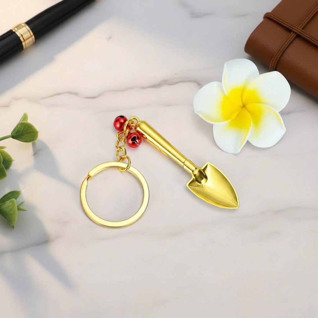 Good Luck and Pregnancy Golden Shovel Keychain | 台灣客製禮贈品、客製化禮品、禮贈品廠商 ...
