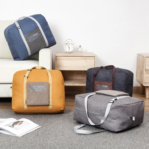 防水大容量折疊拉桿包四色