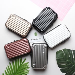 7吋防水硬殼包盥洗包旅行組收納防震硬殼包