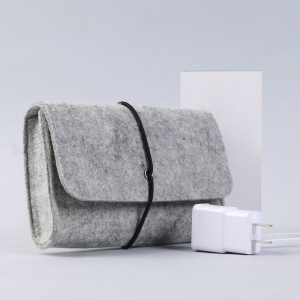 羊毛氈 3C 收納包整理包行動硬碟保護套