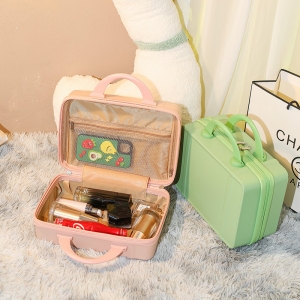 小清新手提箱行李箱小型復古化妝箱14吋旅行箱