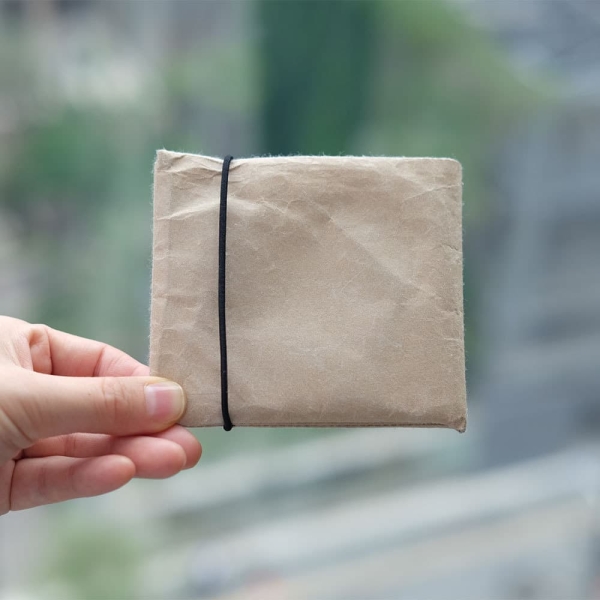 日本超輕量紙製雙摺皮夾錢包防水防撕